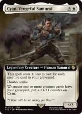 Cyan, Vengeful Samurai card image