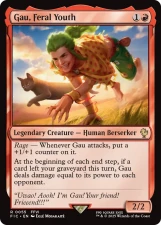 Gau, Feral Youth card image