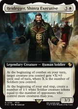 Heidegger, Shinra Executive card image