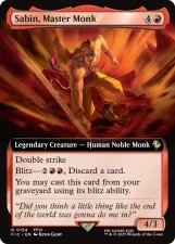 Sabin, Master Monk card image