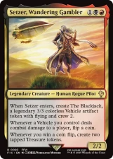 Setzer, Wandering Gambler card image