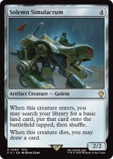 Solemn Simulacrum card image