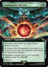 Summoning Materia card image