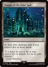 Temple of the False God card image