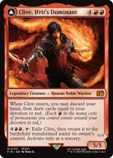 Clive, Ifrit’s Dominant // Ifrit, Warden of Inferno card image