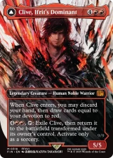 Clive, Ifrit’s Dominant // Ifrit, Warden of Inferno card image