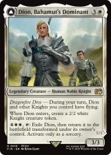 Dion, Bahamut’s Dominant // Bahamut, Warden of Light card image