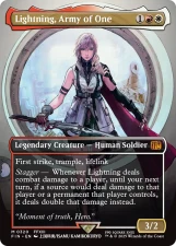 Lightning, Army of One card image
