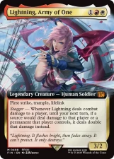 Lightning, Army of One card image