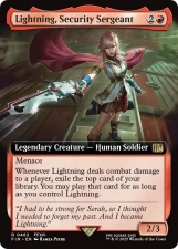 Lightning, Security Sergeant card image