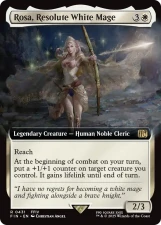 Rosa, Resolute White Mage card image
