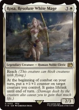 Rosa, Resolute White Mage card image