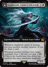 Sephiroth, Fabled SOLDIER // Sephiroth, One-Winged Angel card image