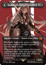 Sephiroth, Fabled SOLDIER // Sephiroth, One-Winged Angel card image