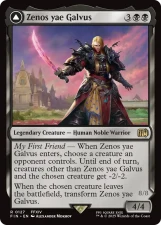 Zenos yae Galvus // Shinryu, Transcendent Rival card image