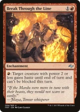 Break Through the Line card image
