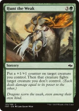 Hunt the Weak card image