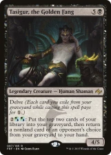Tasigur, the Golden Fang card image