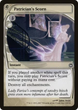Patrician’s Scorn card image