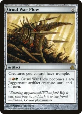 Gruul War Plow card image