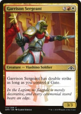 Garrison Sergeant card image
