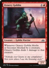 Ornery Goblin card image
