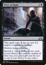 Price of Fame card image
