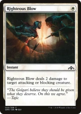Righteous Blow card image