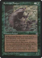 Rysorian Badger card image