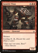 Granitic Titan card image