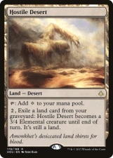 Hostile Desert card image