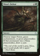 Nissa’s Defeat card image