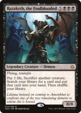 Razaketh, the Foulblooded card image
