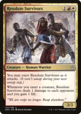 Resolute Survivors card image