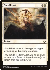 Sandblast card image