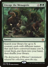 Uncage the Menagerie card image