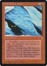 Glacial Crevasses card image