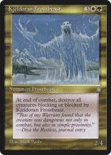 Kjeldoran Frostbeast card image