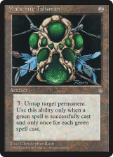 Malachite Talisman card image