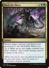 Back for More card image