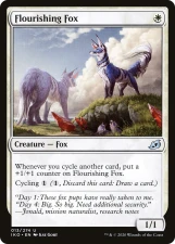 Flourishing Fox card image