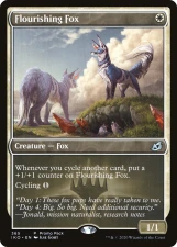 Flourishing Fox card image