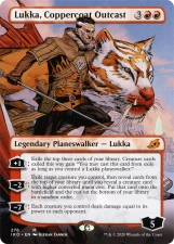 Lukka, Coppercoat Outcast card image