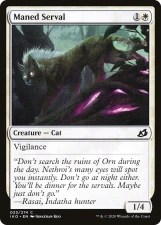 Maned Serval card image