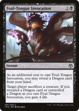 Foul-Tongue Invocation card image