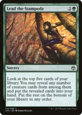 Lead the Stampede card image