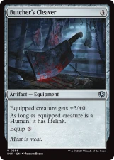 Butcher’s Cleaver card image