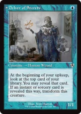 Delver of Secrets // Insectile Aberration card image