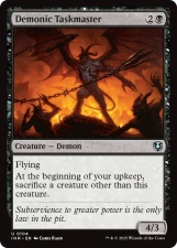 Demonic Taskmaster card image