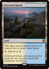 Deserted Beach card image